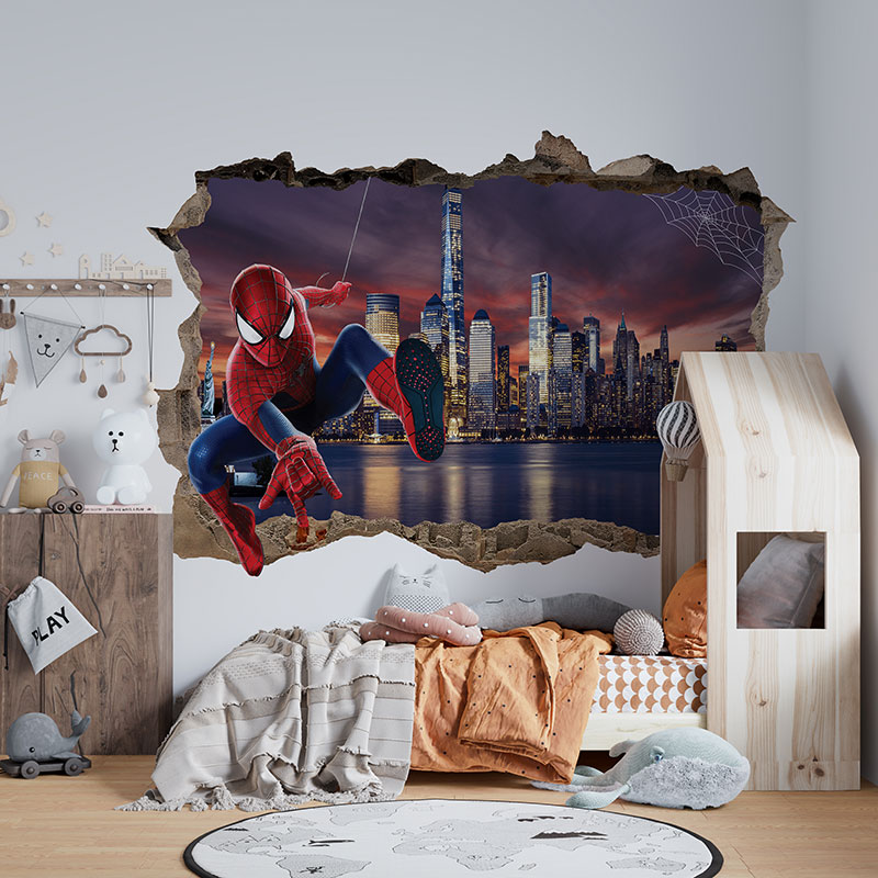 3D Spiderman 3 stiker