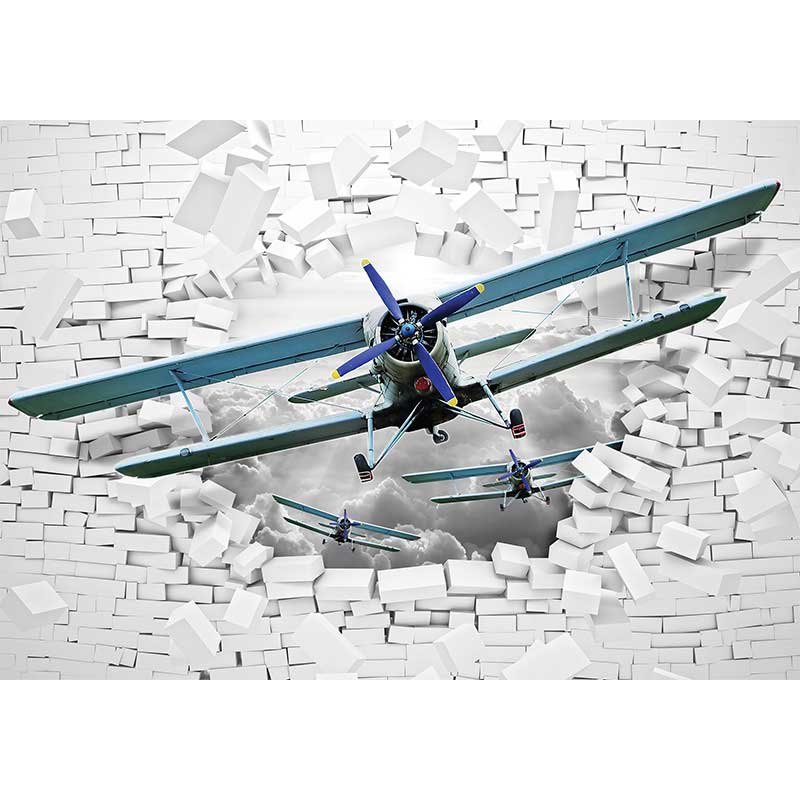 Ceo dezen Foto Tapete 3D Avioni 1