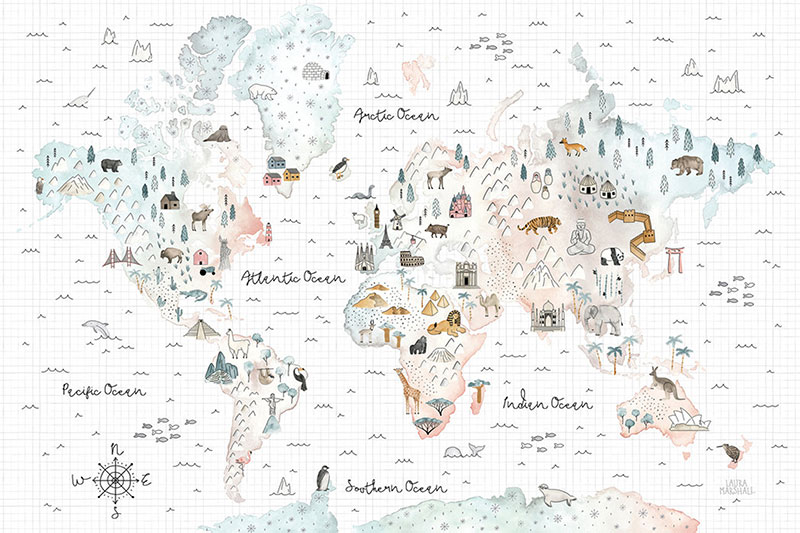 Ceo dezen Foto tapete Mapa sveta 79
