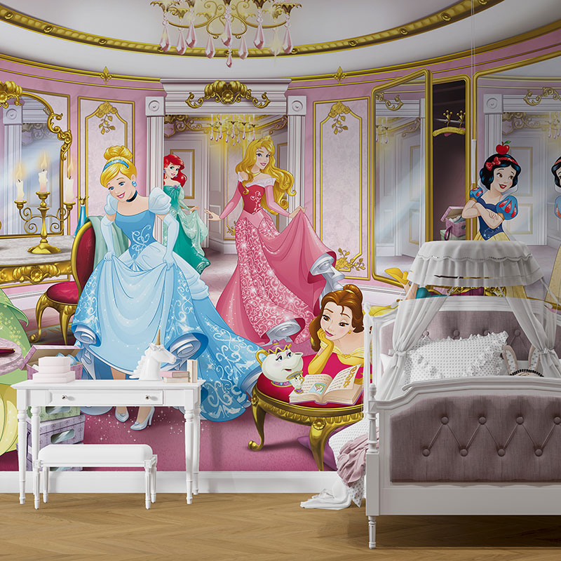 Foto tapeta Princeze u garderobi na zidu