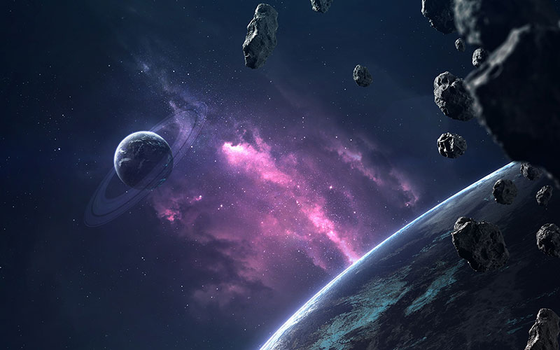 Ceo dezen Asteroidi i ružičasta maglina