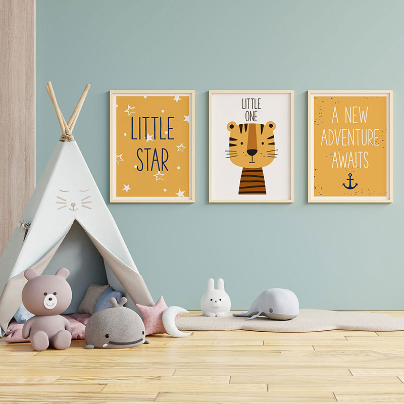 Adventure 1 komplet 3 postera