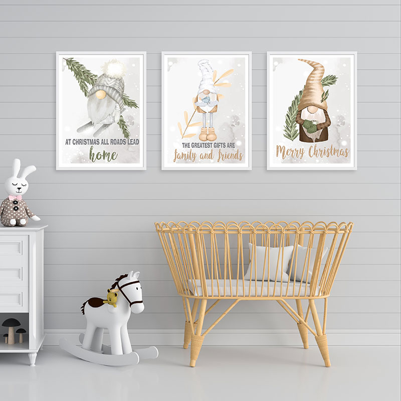 Novogodisnji patuljci 2 komplet 3 postera