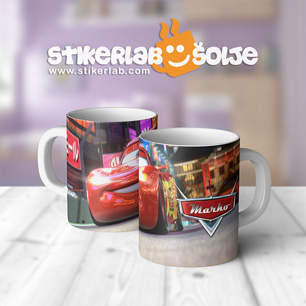 Cars 2 šolja