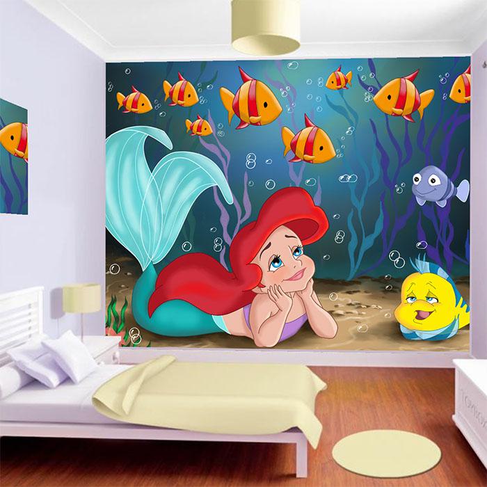 Foto tapete Mala Sirena, foto tapeta na zidu