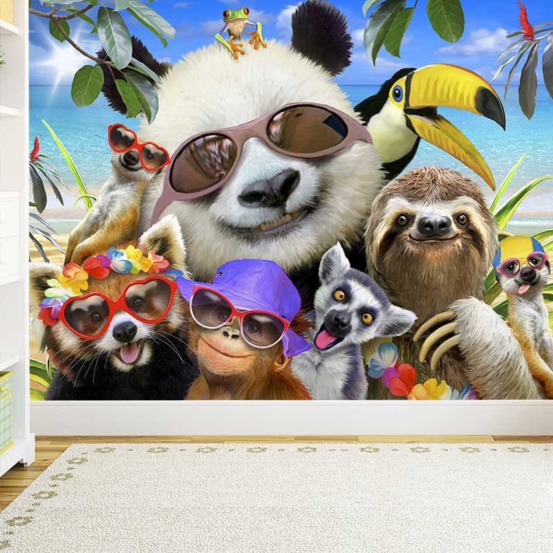 Foto Tapete Cool Animals, foto tapeta na zidu
