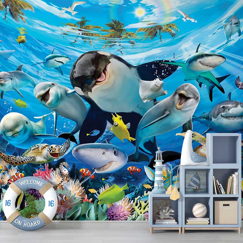 Foto Tapete Deep Blue 3, foto tapeta na zidu