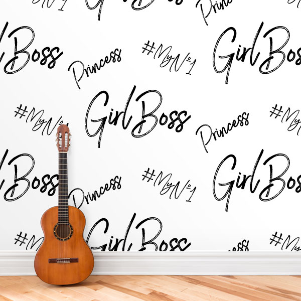 Foto tapete Girl Boss, foto tapeta na zidu