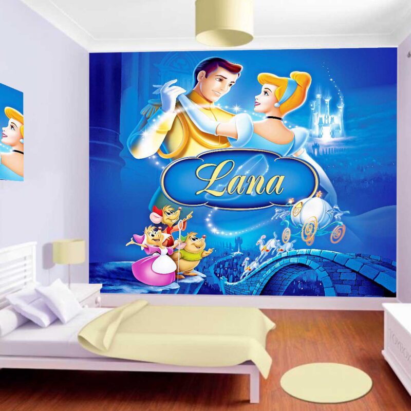 Foto tapeta Pepeljuga na balu na zidu